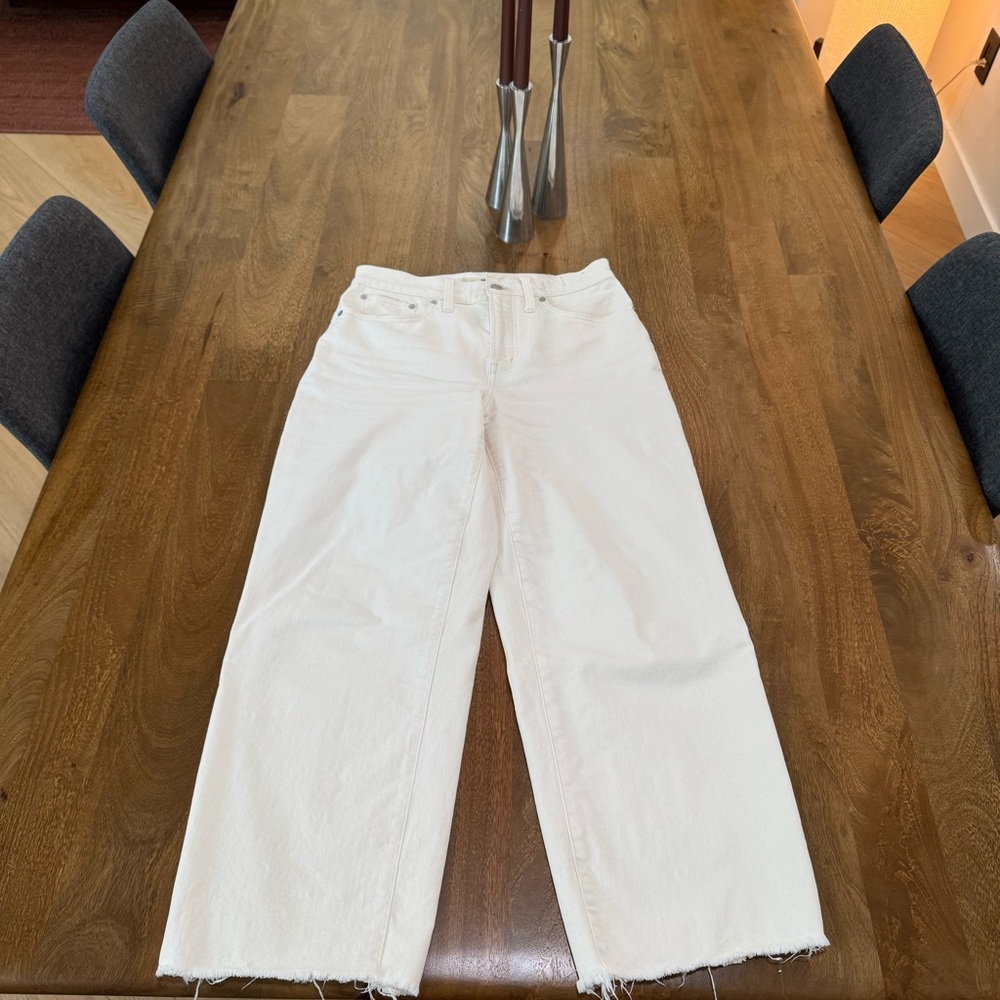 Madewell Perfect Vintage Wide Leg Crop Jean - Picture 3 of 13